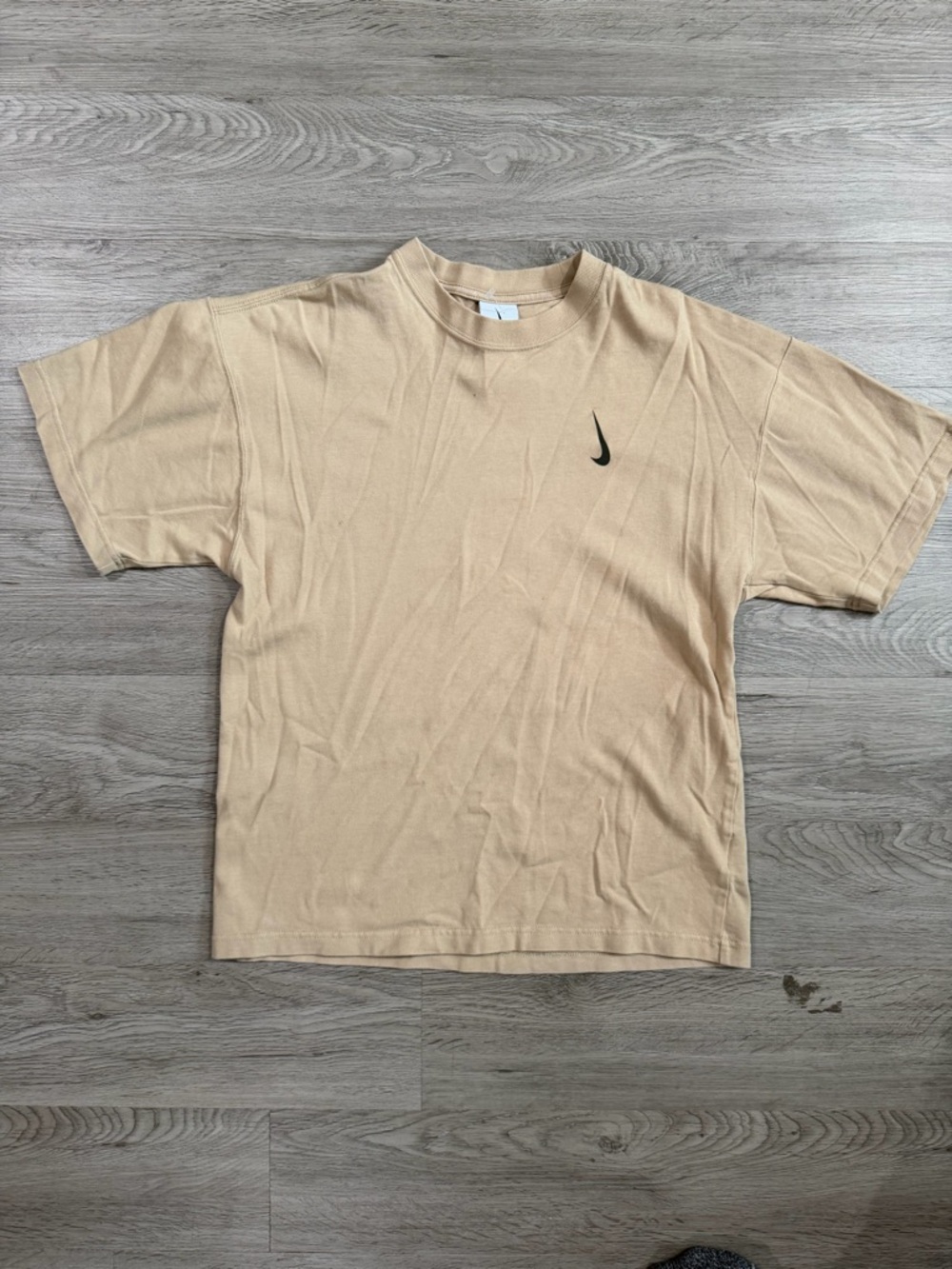 Nike x Billie Eilish Beige Short-Sleeve Crewneck T-Shirt